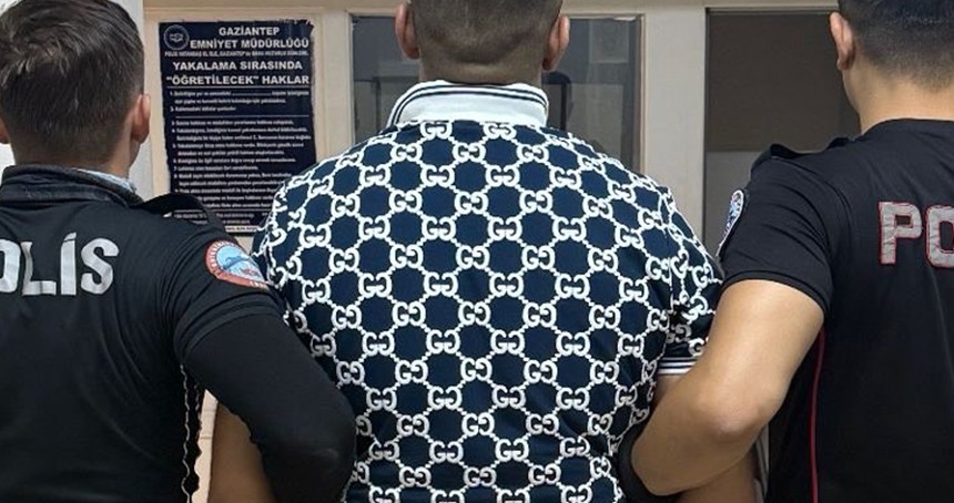 Gaziantep'te kesinleşmiş hapis cezası bulunan şahıs yakalandı