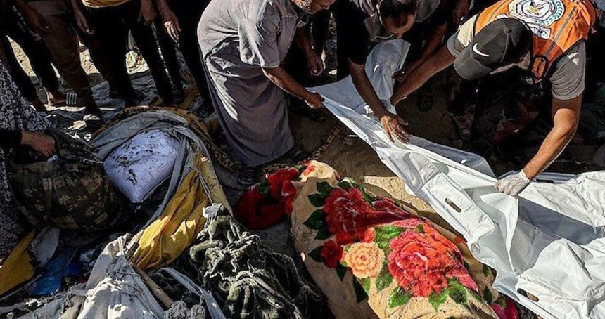 Gazze'de şehit sayısı 57 bin 575'e yükseldi