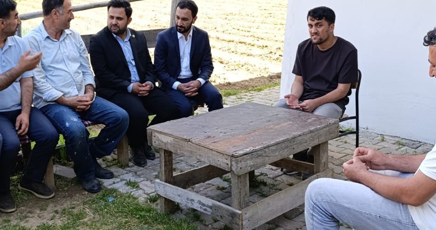 HÜDA PAR Genç İlçe Başkanı Yusuf Doğru: Binekli Köyü'nün sorunlarının takipçisi olacağız