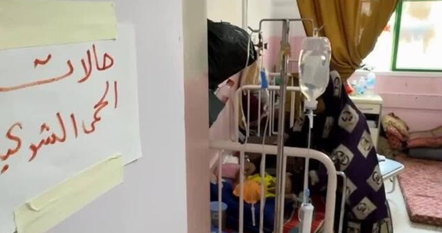Gazze'de çocuklar arasında menenjit vakalarında artış