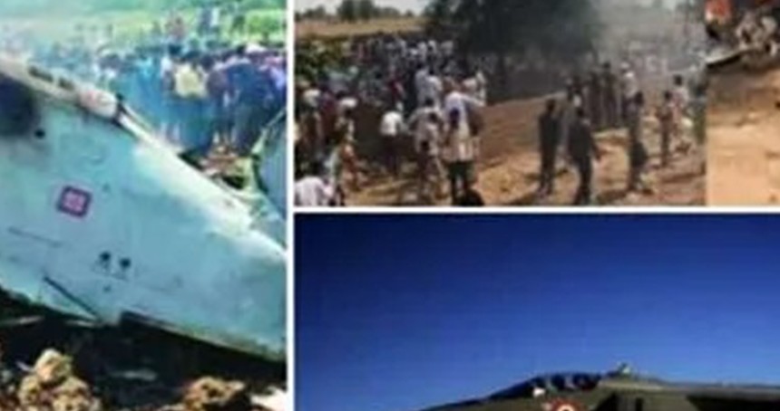 Hindistan'da uçak kazası: 2 pilot öldü