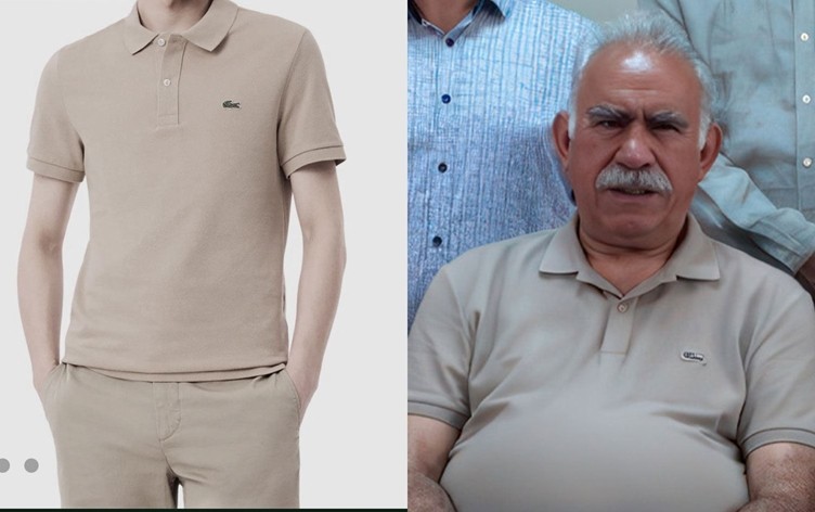 Öcalan'ın giydiği Lacoste tişört mağazalarda tükendi