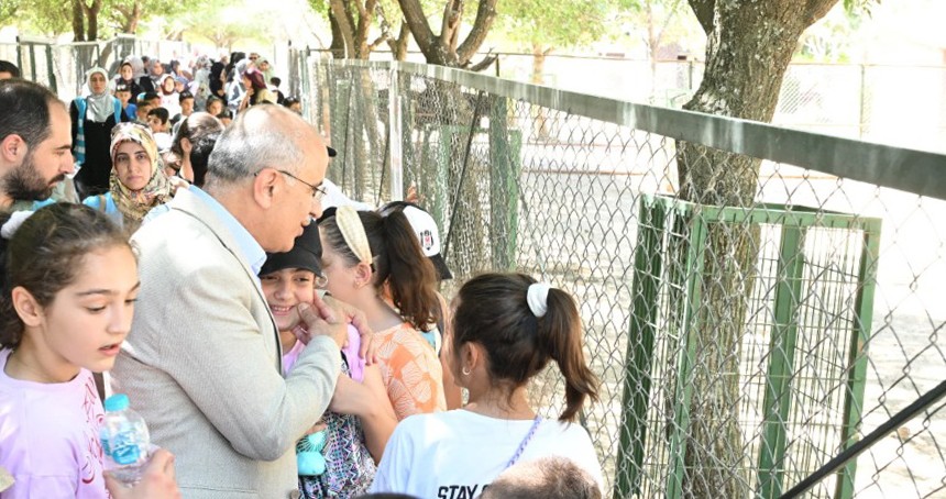 Büyükşehir Belediye Başkanı Er, Kur'an kursu öğrencileri ile bir araya geldi