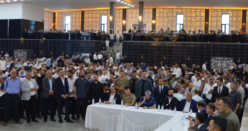 Mardin'de 8 yıllık husumet yapılan törenle sona erdi