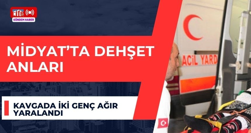 Midyat'ta Kanlı Kavga: 2 Genç Ağır Yaralandı