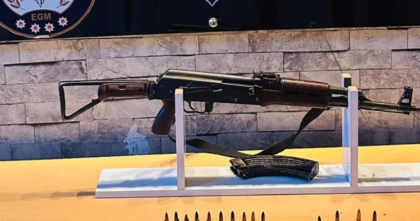 Gaziantep'te ruhsatsız silah ele geçildi