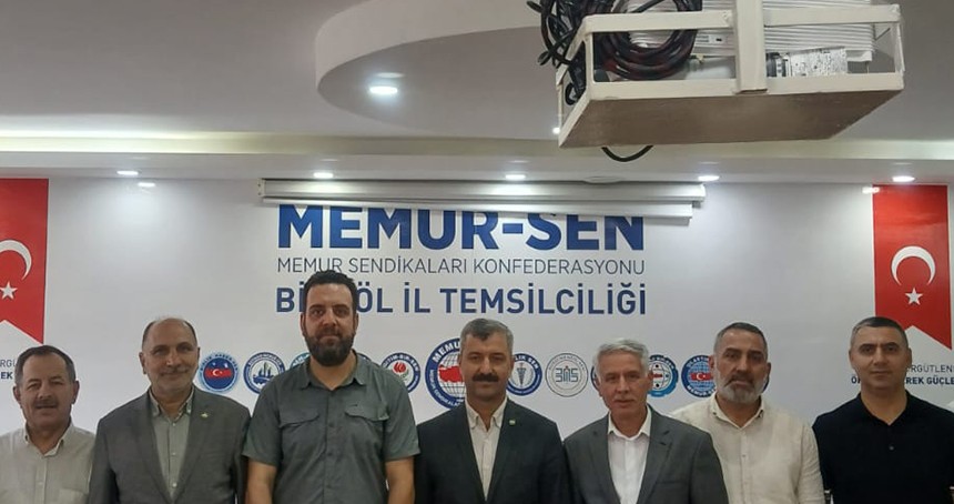 HÜDA PAR’dan Memur-Sen Bingöl Şubesine ziyaret