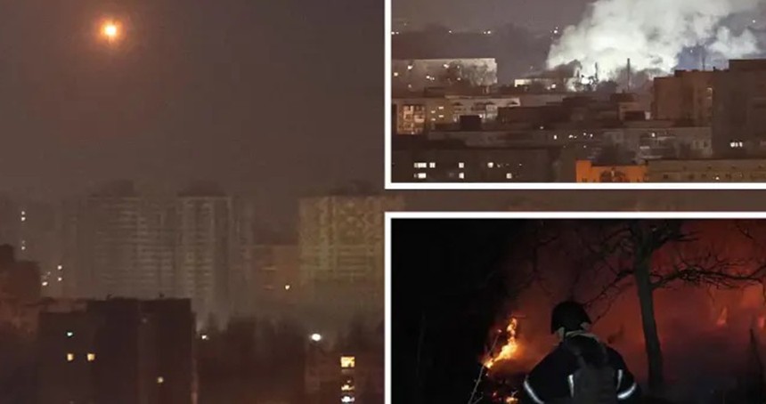 Rusya'dan Ukrayna'ya rekor sayıda insansız hava aracı ile saldırı