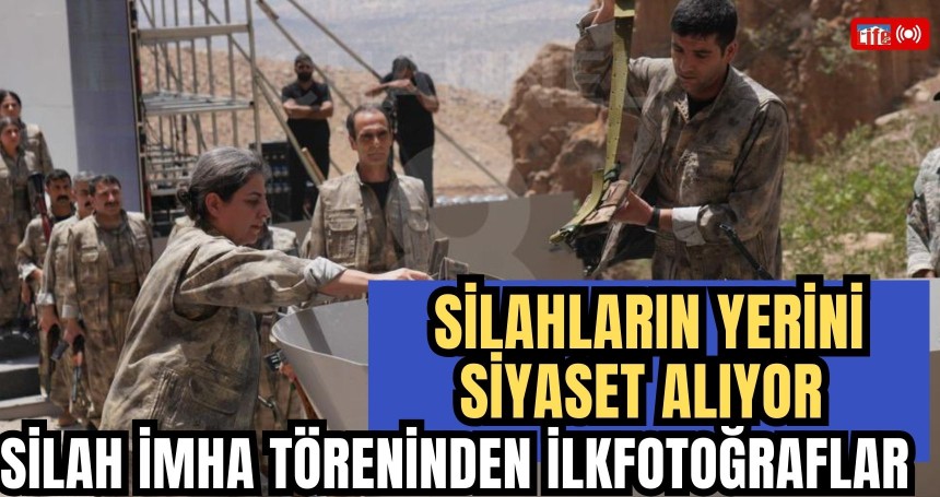 Silah İmha Töreninden İlk Fotoğraflar