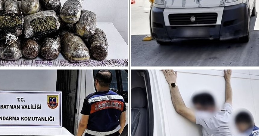 Batman'da 15 kilo skunk ele geçirildi: Bir kişi tutuklandı