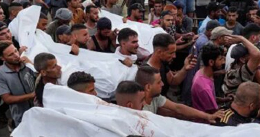 Gazze'de şehit sayısı 57 bin 823'e yükseldi