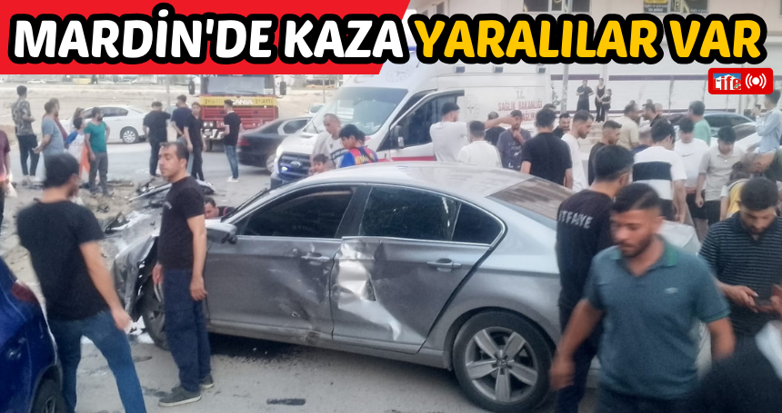 Mardin'de kaza, yaralılar var