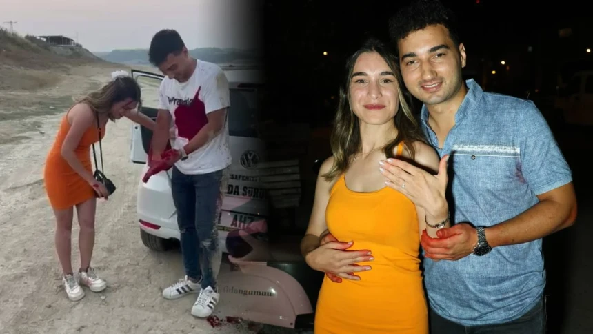 Silahlı evlenme teklifi karakolda bitti