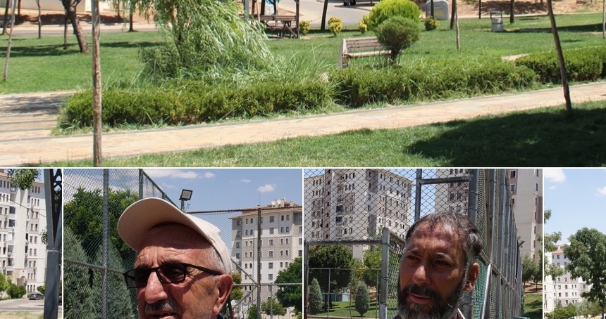 Mahalle sakinlerinden park tepkisi: Işıklandırma ve güvenlik istiyoruz