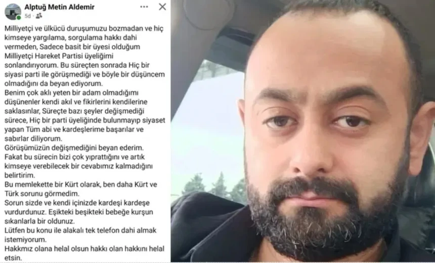 Alptuğ Metin Aldemir kimdir? Hangi partiden, neden istifa etti?