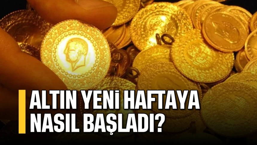 Altın yeni haftaya nasıl başladı? 14 Temmuz 2025 gram, çeyrek, tam altın fiyatları