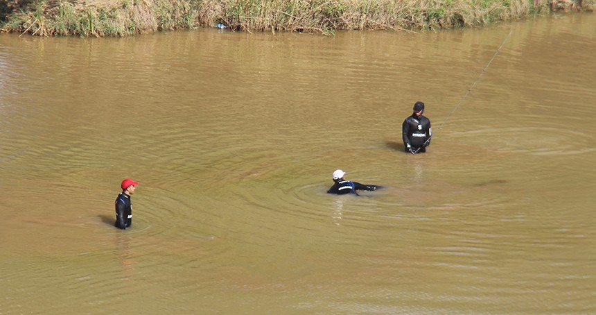 Dicle Nehri’nde kaybolan gencin arama çalışmaları sürüyor