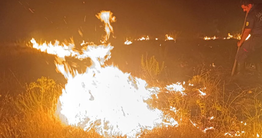 Malatya'da korkutan yangın