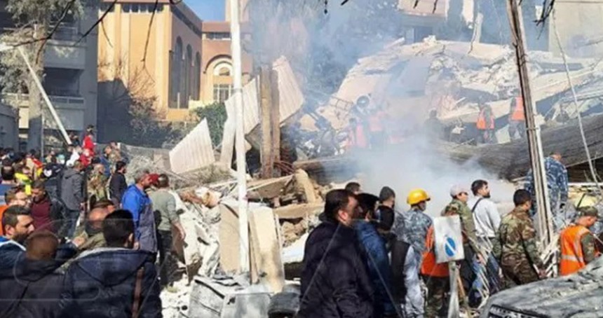İşgalci rejimin Şam saldırısında İlk belirlemelere göre 1 ölü, 18 yaralı