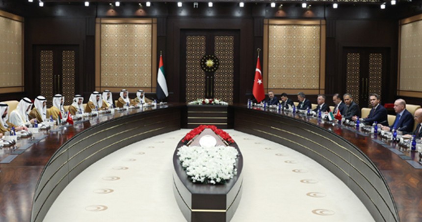 Türkiye ile BAE arasında 7 ortak anlaşma imzalandı