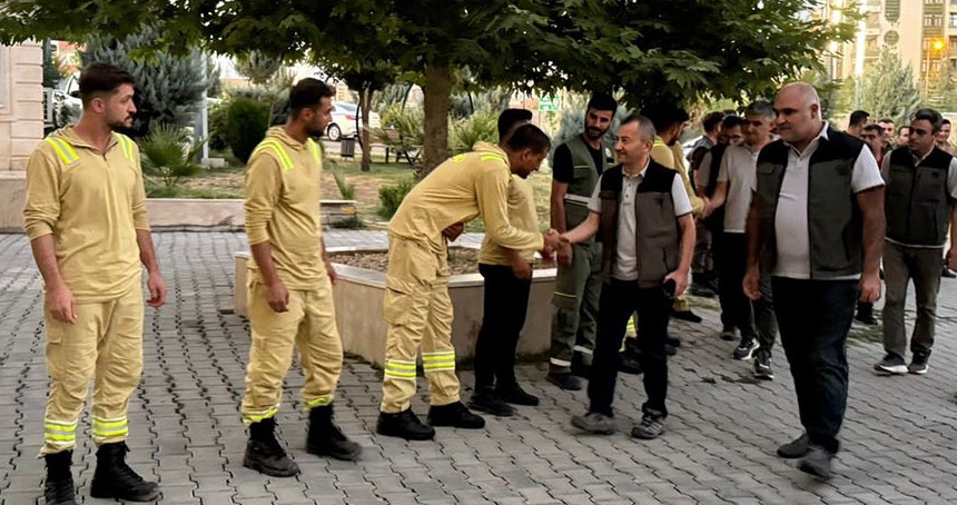 Batman'daki orman çalışmaları değerlendirildi