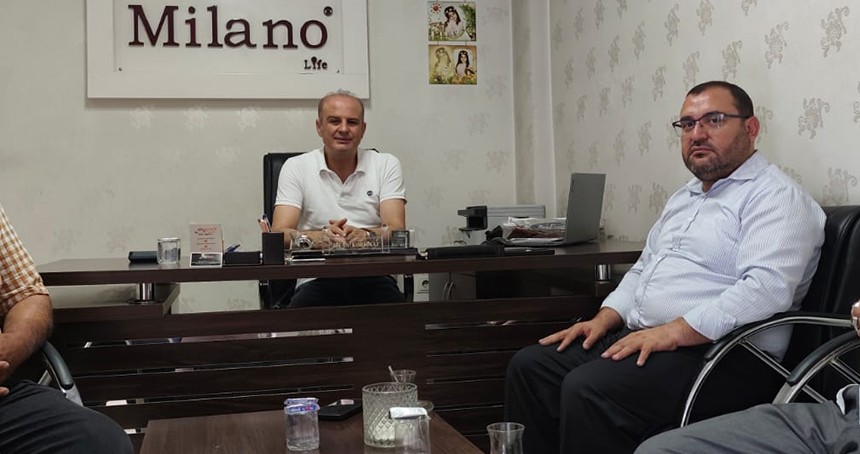 HÜDA PAR Şehitkamil ilçe Başkanı Kaplan, esnafı ziyaret etti