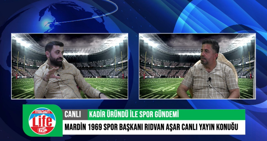 Mardin 1969 Spor Başkanı Rıdvan Aşar’dan Önemli Açıklamalar