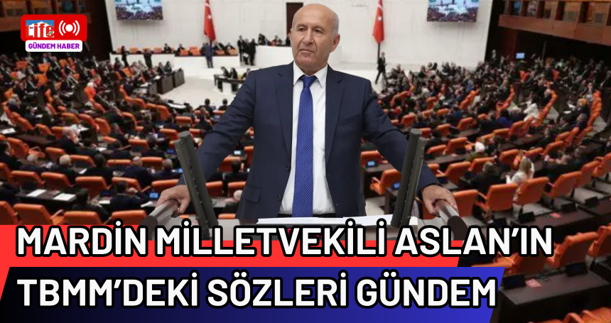 Mardin Milletvekili Aslan’ın TBMM’deki Sözleri Gündem Oldu
