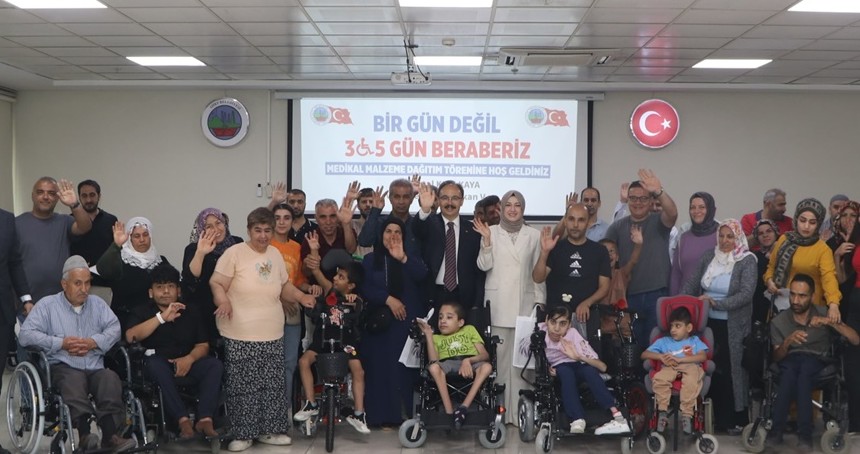 Siirt Belediyesi’nden özel bireylere 27 medikal destek aracı