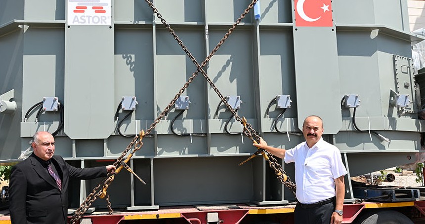 Batman'da enerji iletim merkezi inşaatında son durum değerlendirildi