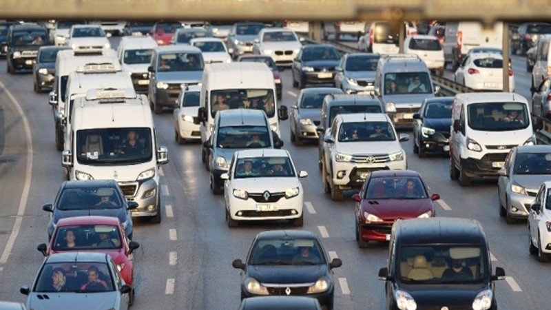 TÜİK Trafiğe kayıtlı toplam taşıt sayısını açıkladı