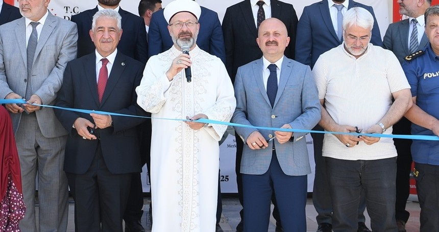 Adıyaman'da 52 cami, 12 Kur'an kursu ve 4 gençlik merkezi açıldı