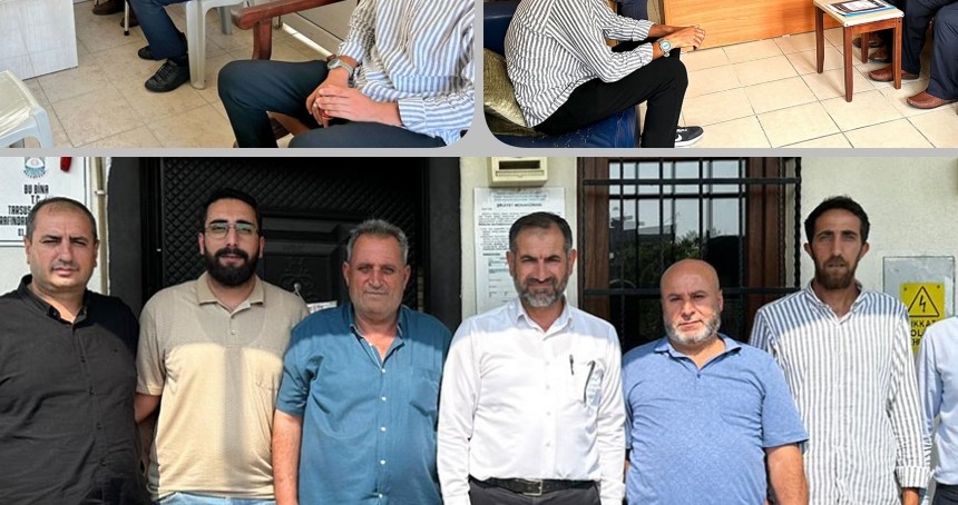 HÜDA PAR Tarsus İlçe Başkanlığı'ndan muhtarlara ziyaret