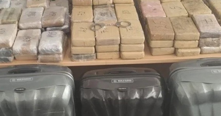 Sınır kapısında 206 kilogram kokain ele geçirildi 
