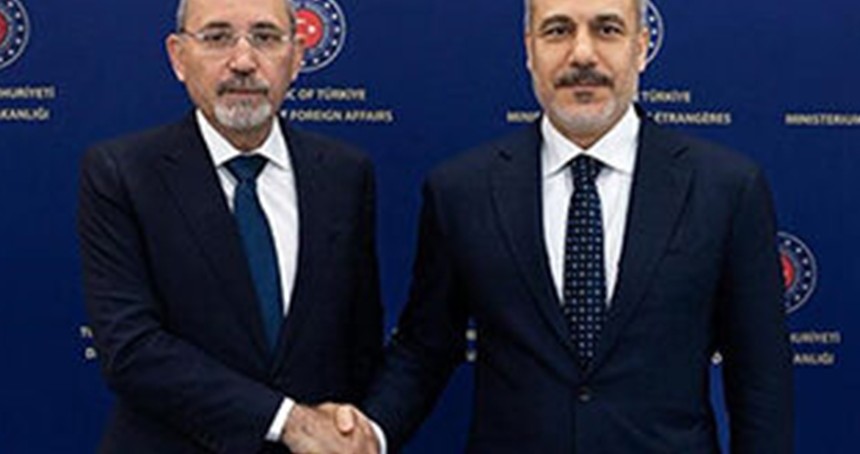 Dışişleri Bakanı Fidan, Ürdünlü mevkidaşı ile görüştü