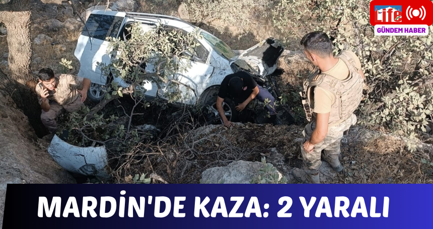 Mardin'de kaza: 2 Yaralı