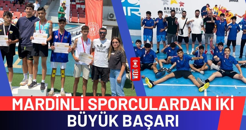 Mardinli Sporculardan İki Büyük Başarı