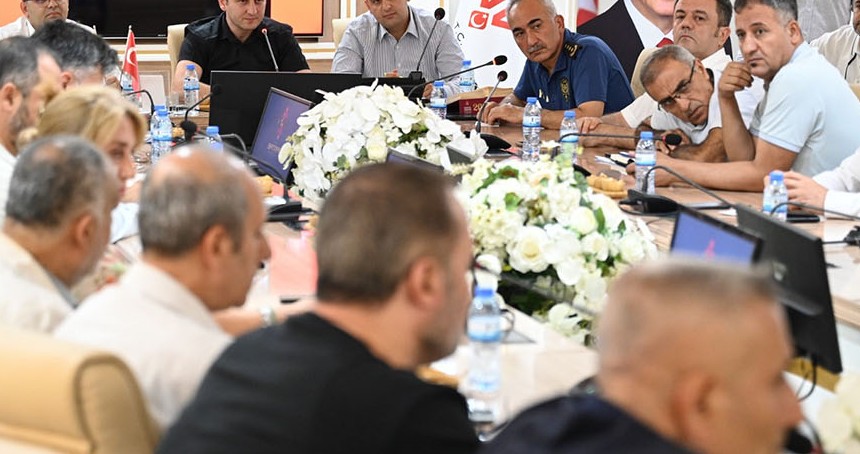 Batman Valiliği'nden uyuşturucuyla mücadele toplantısı