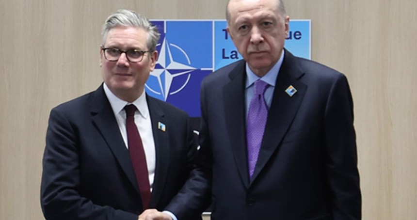Cumhurbaşkanı Erdoğan, İngiltere Başbakanı'yla görüştü