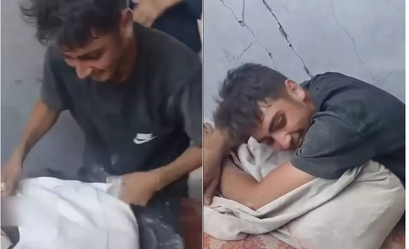 Gazzeli gencin un sevinci kameralara yansıdı