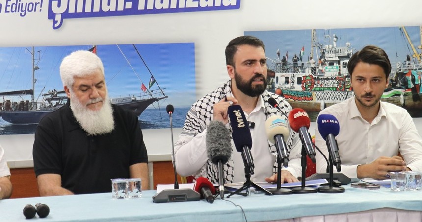 "Her ne olursa olsun Gazze'nin deniz ablukasının kırılması fikrinden geri durmayacağız"