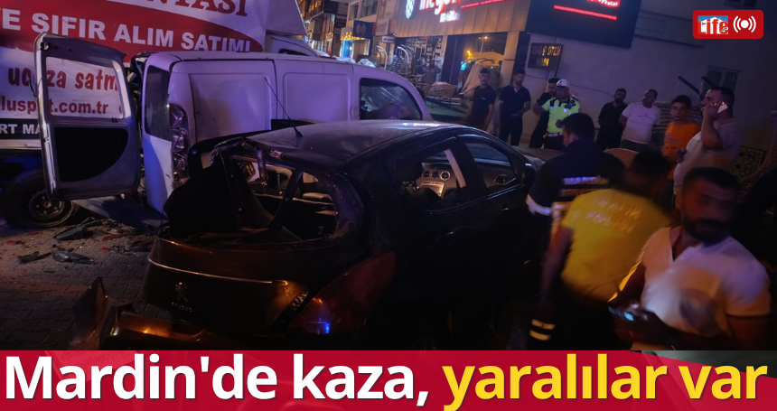 Mardin'de kaza, yaralılar var