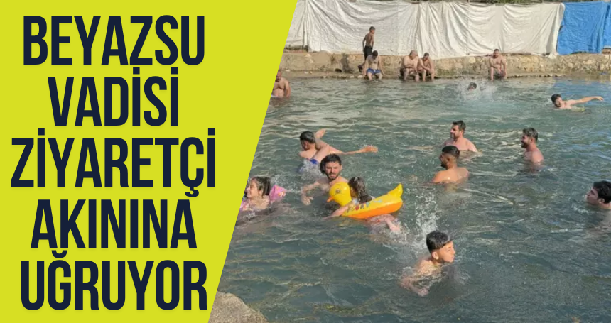 Mardin’in serinlik durağı Beyazsu Vadisi, ziyaretçi akınına uğruyor