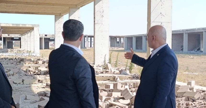 Atıl bırakılan hal kompleksi için HÜDA PAR'dan çağrı