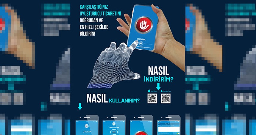 Batman'da uyuşturucu ile mücadele için dijital destek: UYUMA