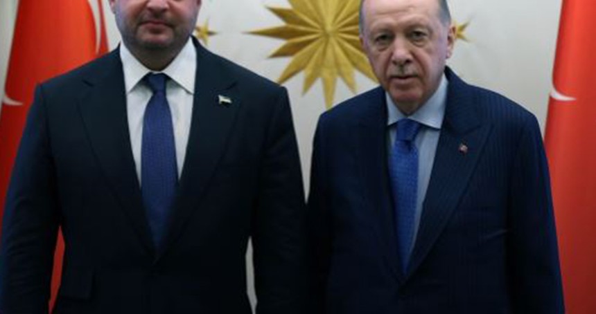 Erdoğan, Ukrayna Devlet Başkanlığı Ofisi Başkanı'nı kabul etti