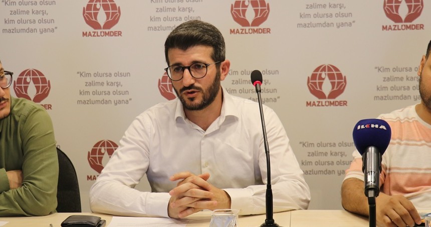 MAZLUMDER'den Mısırlı Mohamed Abdelhafız Abdalla için basın toplantısı