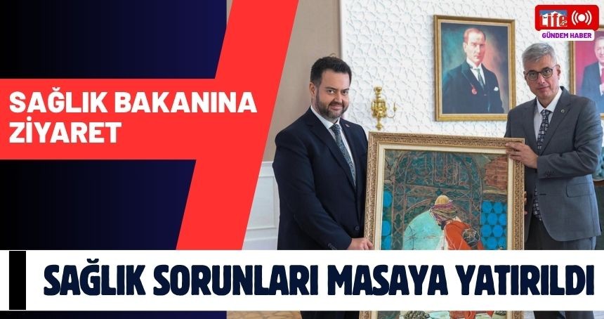 Onur Yumuşak’tan Sağlık Bakanına Ziyaret