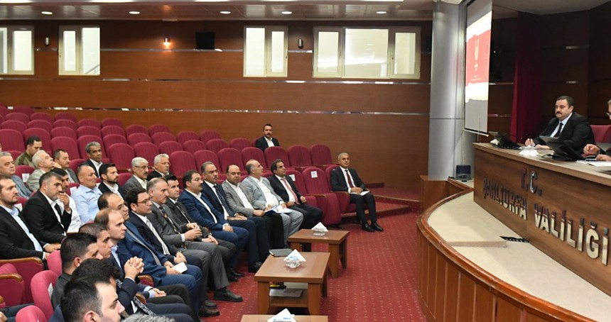 Şanlıurfa’da İl Koordinasyon Kurulu toplandı: 426 proje yürütülüyor
