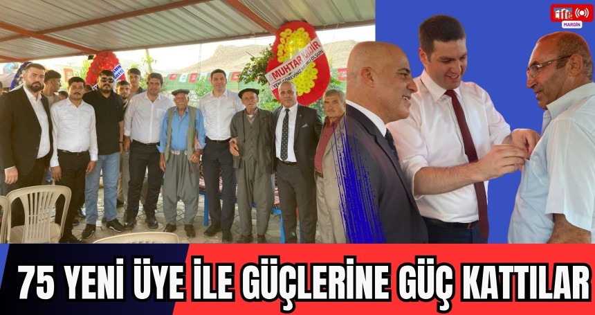 75 Yeni Yüzle Mardin’de Vatan Partisi’ne Güçlü Destek